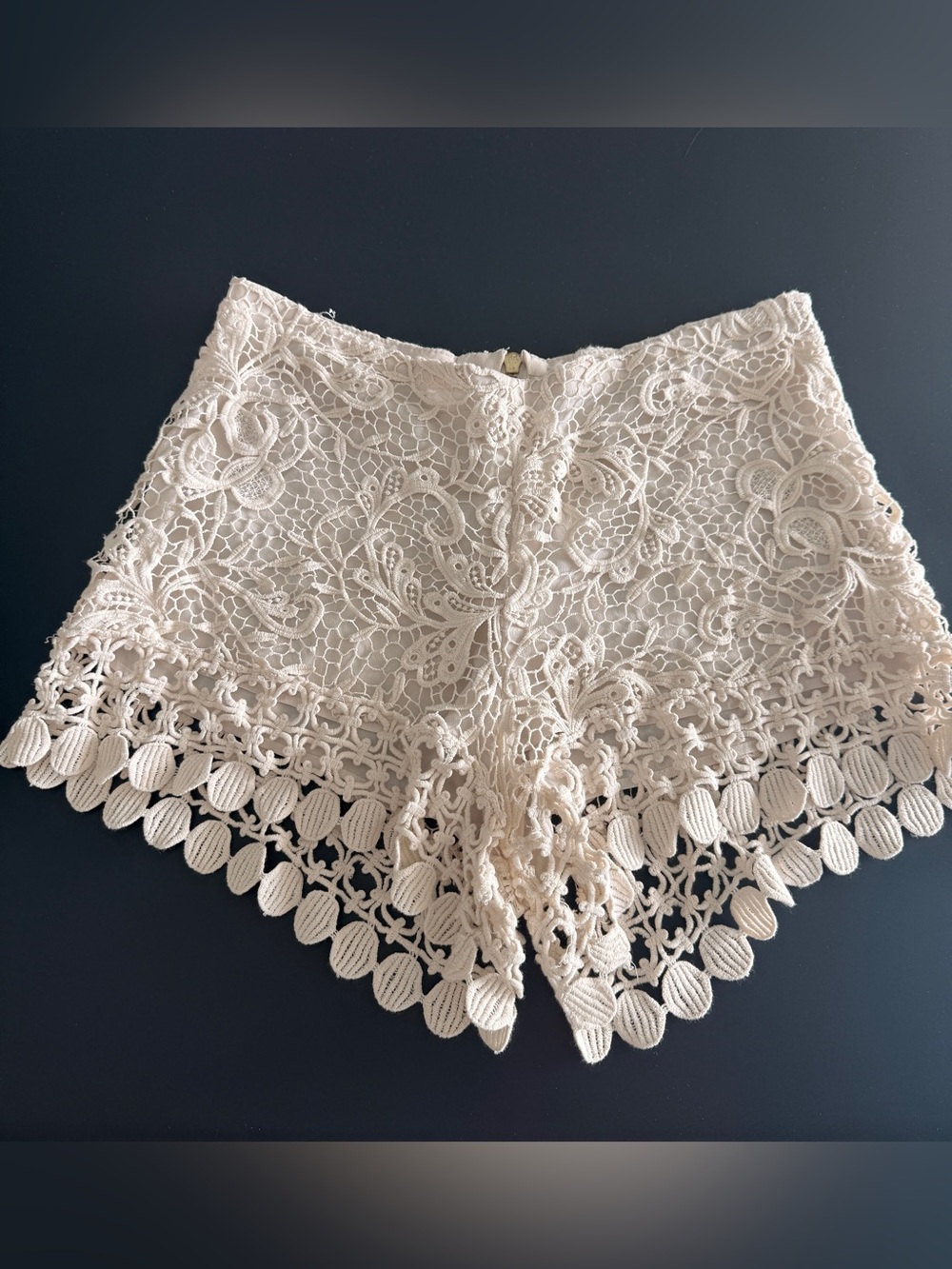 Alexis Ivory Lace Shorts